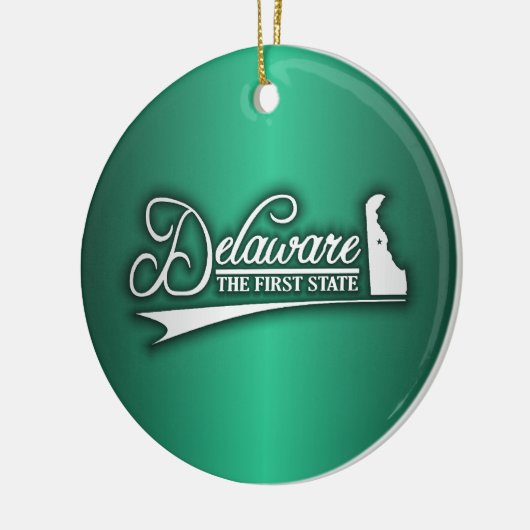 Delaware-Staat Keramikornament (Links)