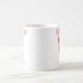 Delaware Staat mandala map, Made in Delaware Kaffeetasse (Mittel)