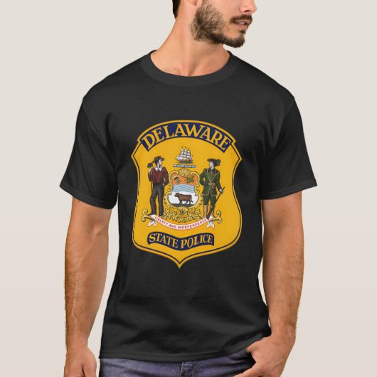 Delaware-Staat-Polizei T-Shirt (Vorderseite)