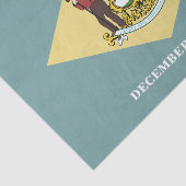 Delaware-Staatsflagge Seidenpapier (Ausschnitt)