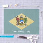 Delaware-Staatsflagge Seidenpapier (Handwerk)