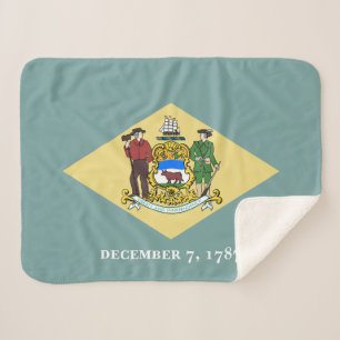 Delaware Staatsflagge Sherpadecke