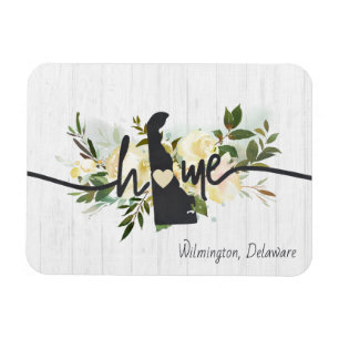 Delaware State Personalisiert Ihre Heimatstadt Rus Magnet