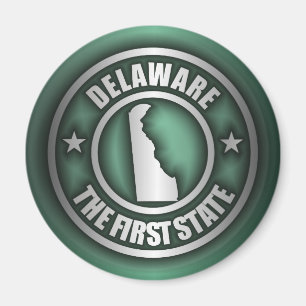 "Delaware Steel"-Magnete (grün) Magnet