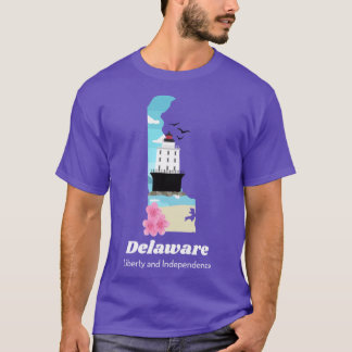 Delaware Stolz Staatsmotto Freiheit Und Unabhängig T-Shirt