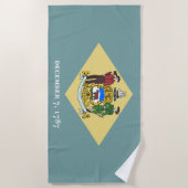 Delaware Strandtuch (Vorderseite)