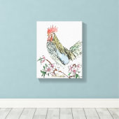 Delaware Stretched Canvas Print Leinwanddruck (Insitu (Holzboden))