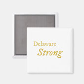 Delaware Strong Magnet (Vorderseite/Rückseite)