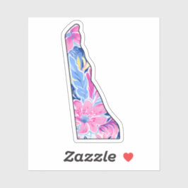 Delaware - Summer Sticker - Lilly Inspiriert