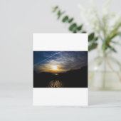 Delaware Sunset Postkarte (Stehend Vorderseite)