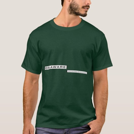 DELAWARE SYNTHESIZER T-Shirt (Vorderseite)