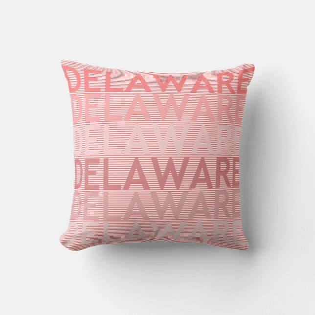Delaware Throw Pillow Kissen (Vorderseite)