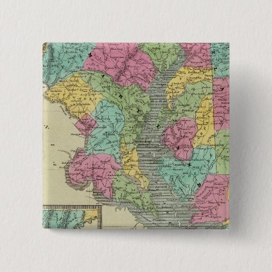 Delaware und MaryLand Button (Vorderseite)