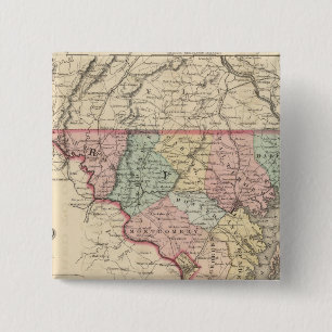 Delaware und Maryland Button