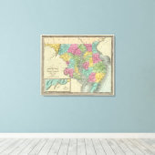 Delaware und MaryLand Leinwanddruck (Insitu (Holzboden))
