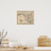 Delaware und Maryland Poster (Küche)