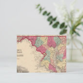 Delaware und Maryland Postkarte (Stehend Vorderseite)