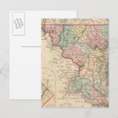 Delaware und Maryland Postkarte (Vorne/Hinten)
