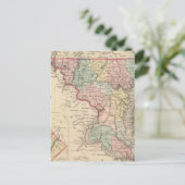 Delaware und Maryland Postkarte (Stehend Vorderseite)