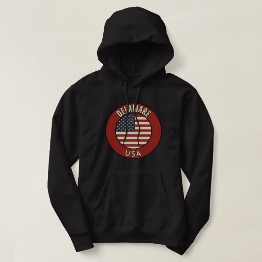 Delaware United States of America Hoodie (Design vorne)