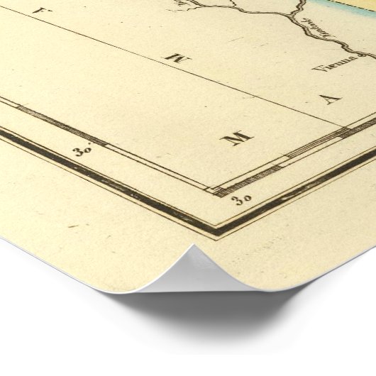 Delaware US Poster (Ecke)