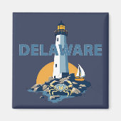Delaware, USA Magnet (Vorne)