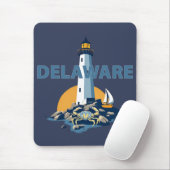 Delaware, USA Mousepad (Mit Mouse)