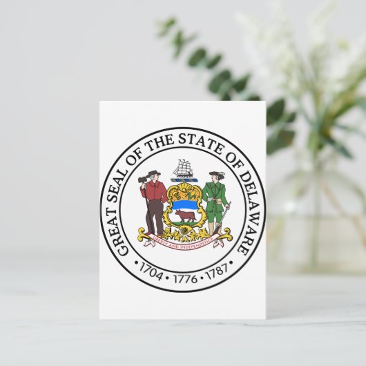 Delaware, USA Postkarte (Stehend Vorderseite)