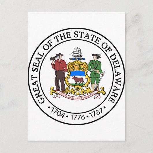 Delaware, USA Postkarte (Vorderseite)