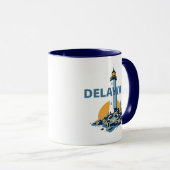 Delaware, USA Tasse (VorderseiteRechts)