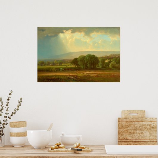 Delaware Valley - George Inness Fine Art Poster (Küche)
