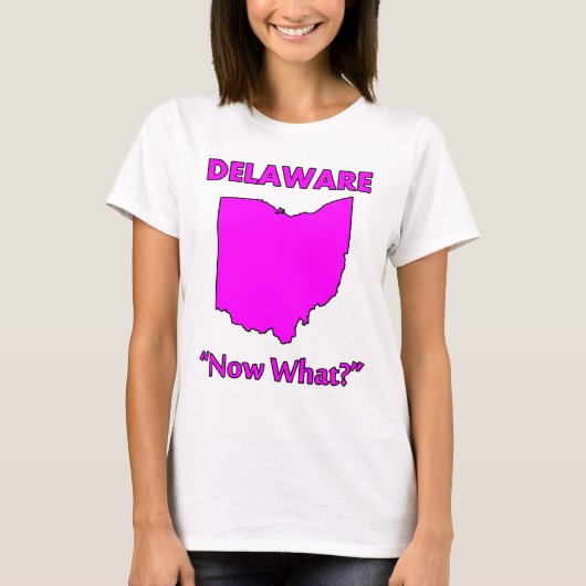 Delaware - Was nun? T-Shirt (Vorderseite)