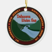 Delaware Water Gap Keramikornament (Vorne)