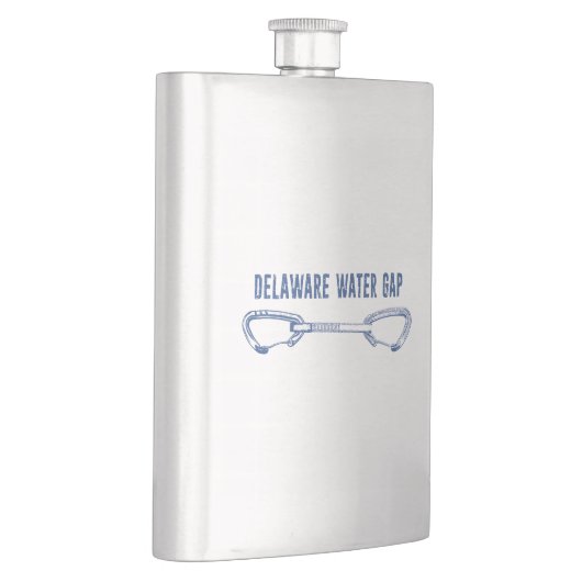 Delaware Water Gap Klettern Schnellziehen Flachmann (Rechts)