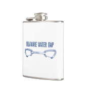 Delaware Water Gap Klettern Schnellziehen Flachmann (Links)