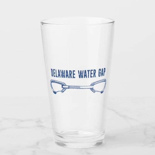 Delaware Water Gap Klettern Schnellziehen Glas (Vorderseite)