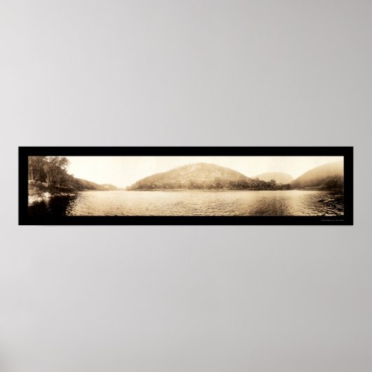 Delaware Water Gap PA Foto 1911 Poster (Vorne)