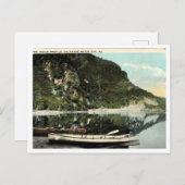 Delaware Water Gap, The Indian Profile 1924 Postkarte (Vorne/Hinten)
