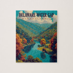 Delaware Water Gap Vintage Travel Puzzle