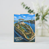 Delaware | Wish You Were Here | State-Serie Postkarte (Stehend Vorderseite)