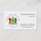 Delaware-Zeichen Visitenkarte (Vorderseite)