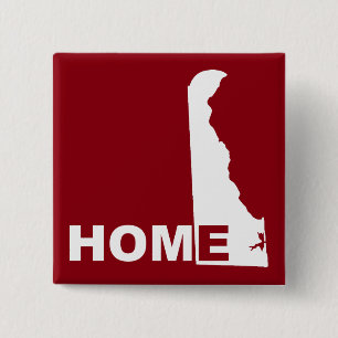 Delaware-Zuhause weg von Button