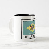 Delaware Zweifarbige Tasse (Vorderseite Links)