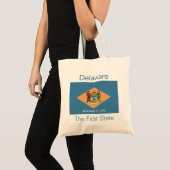 Delawarean Flag Bag Tragetasche (Vorderseite (Produkt))