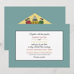 Delawarean Flag, Flag Delaware Wedding Einladung