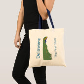 Delawarean Map Bag Tragetasche (Vorderseite (Produkt))