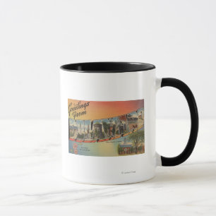 DelawareLarge Buchstabe ScenesDelaware Tasse