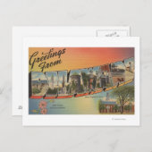 DelawareLarge Letter ScenesDelaware Postkarte (Vorne/Hinten)