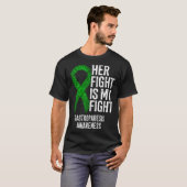 Delayed Gastric Emptying Her Fight Is My Fight Gas T-Shirt (Vorne ganz)
