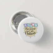 Delco-Basar aller Nationen Button (Vorne & Hinten)
